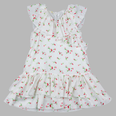 Платье Цветы Чуди Кидс 594626Ц2-1 молочный 01